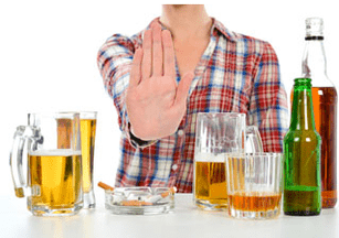 Deixamos de beber correctamente